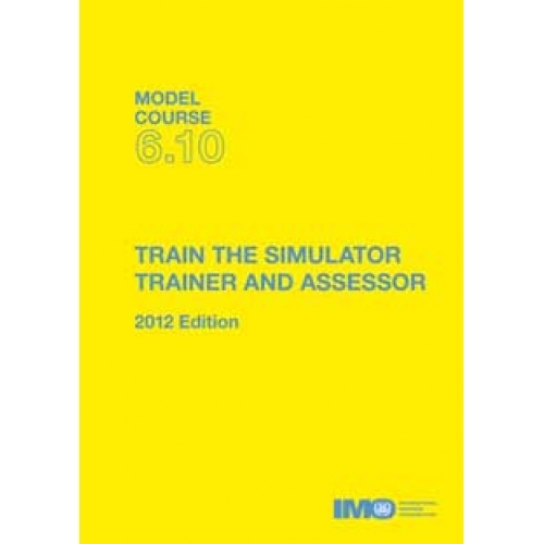 Picture of T610E Train the Simulator Trainer and Assessor, 2012 Edition - OUT OF PRINT