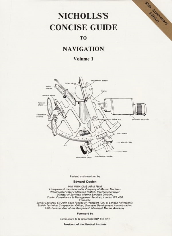 Picture of Nicholls Concise Guide to Navigation Vol. I