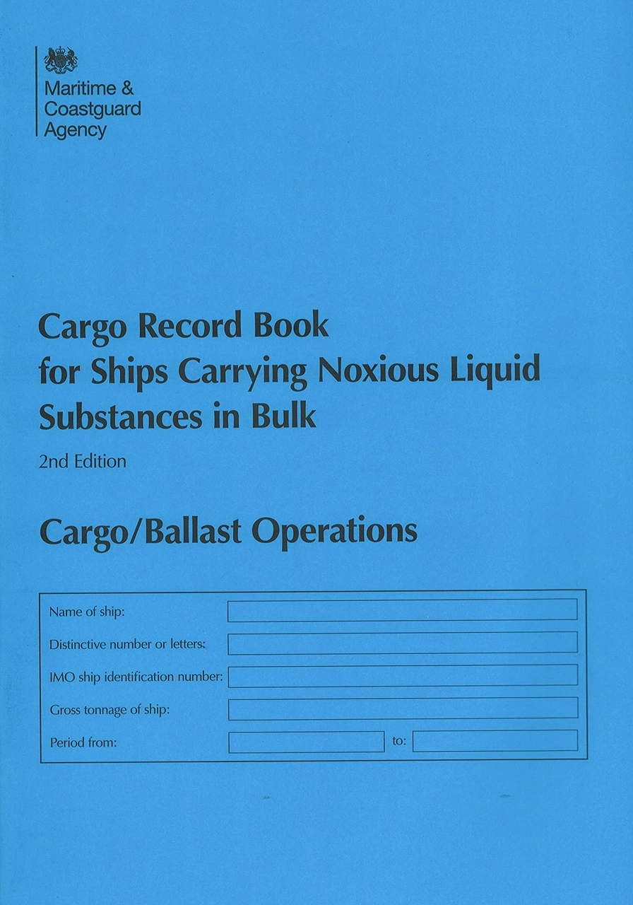 Picture of Cargo Record Book for Ships Carrying Noxious Liquid Substances in Bulk: Cargo/Ballast Operations 2nd ed., 2006