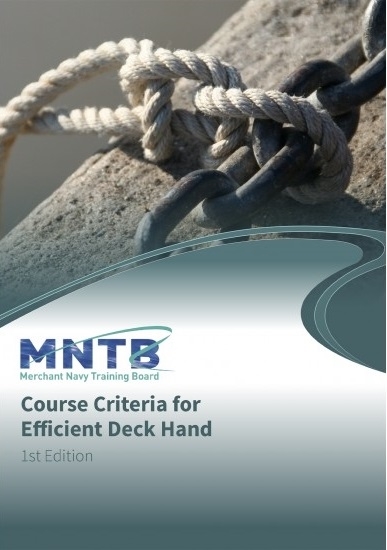 Picture of MNTB Course Criteria for Efficient Deck Hand