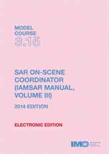 Picture of ET315E e-book: SAR On-Scene Coordinator (IAMSAR Manual, Volume III), 2014 Edition