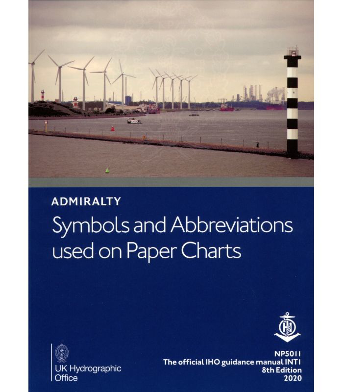 Picture of NP5011 Symbols and Abbreviations Admiralty Charts (Chart 5011), 8th Edition