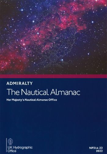 Picture of NP314 - Admiralty: The Nautical Almanac 2022
