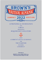 Picture of Brown's Compact Nautical Almanac 2022