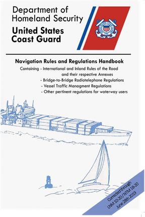 Picture of USCG Navigation Rules and Regulations Handbook