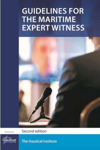 Picture of Guidelines for the Maritime Expert Witness