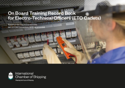 Picture of On Board Training Record Book for Electro-Technical Officers (ETO Cadets)