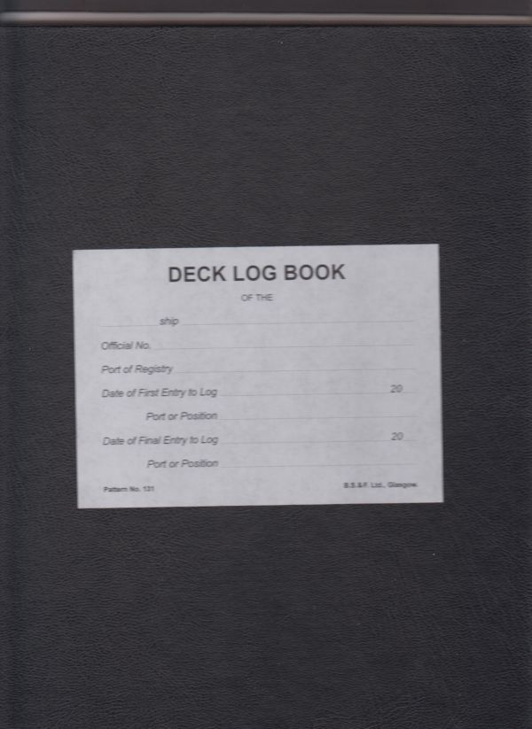 Picture of Brown's Deck Log Book (No. 131)