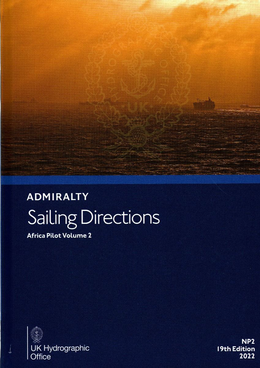 Picture of ADMIRALTY Sailing Directions - NP2 -  Africa Pilot Volume 2
