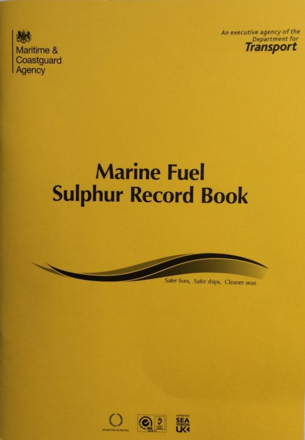 Picture of MCA Marine Fuel Sulphur Record Book