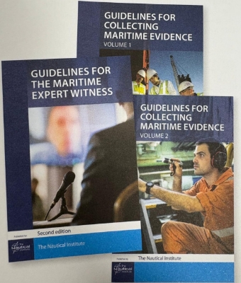 Picture of Guidelines for the Maritime Expert Witness & Guidelines for Collecting Maritime Evidence Volumes 1 & 2 - Set