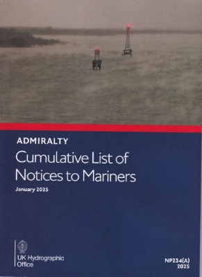 Picture of NP234(A) - ADMIRALTY: Cumulative List of ADMIRALTY Notices to Mariners - A