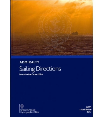 Picture of NP39 - ADMIRALTY Sailing Directions: South Indian Ocean Pilot
