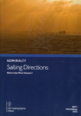 Picture of NP71 - ADMIRALTY Sailing Directions: West Indies Pilot Volume 2