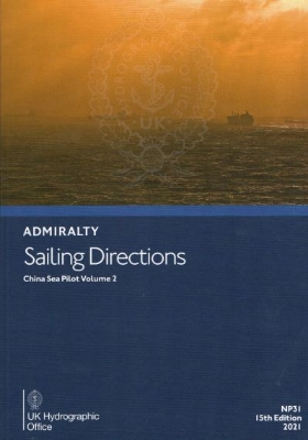 Picture of NP31 - ADMIRALTY Sailing Directions: China Sea Pilot Volume 2