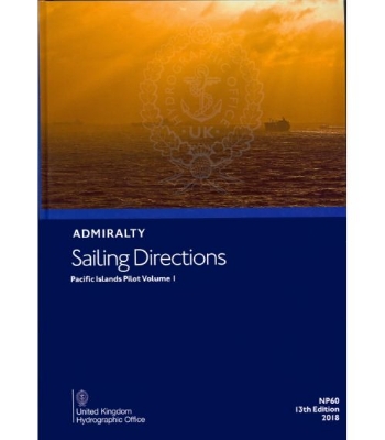 Picture of NP60 - ADMIRALTY Sailing Directions: Pacific Islands Pilot Volume 1