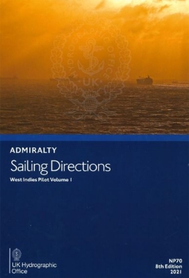 Picture of NP70 - ADMIRALTY Sailing Directions: West Indies Pilot Volume 1
